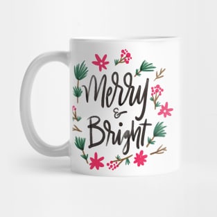 Merry and Bright, Holidays, Christmas Mug